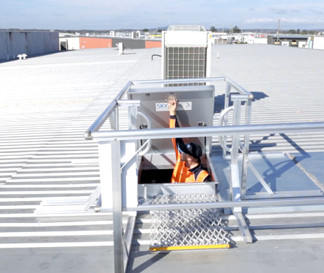 Roof Access Hatch and Hatches Safe At Heights Brisbane Queensland 8