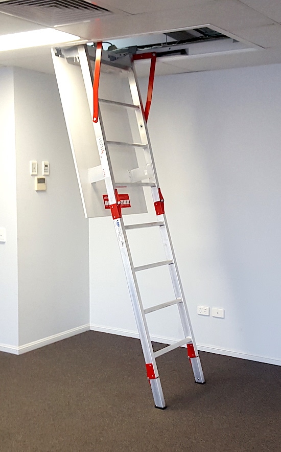 Fold Down Ladders Roof Access Hatch and Hatches Safe At Heights Brisbane Queensland Roof Access Hatch 13